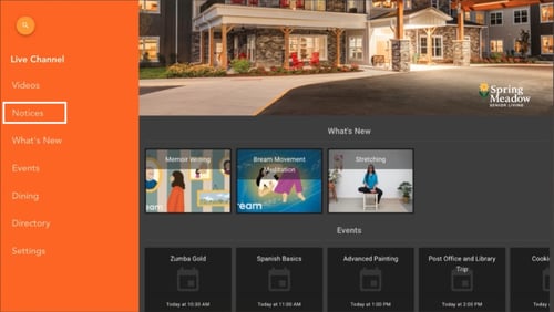 k4tv home screen